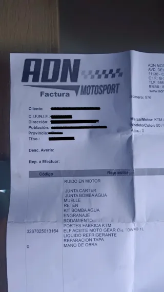 KTM sx 50cc negociable