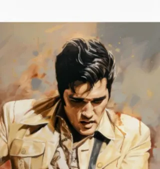 Quadro Elvis Presley - Stampa Fine Art