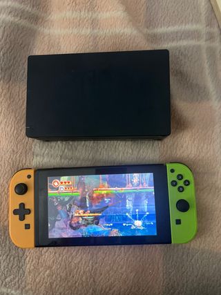 Nintendo Switch Verde e Arancione