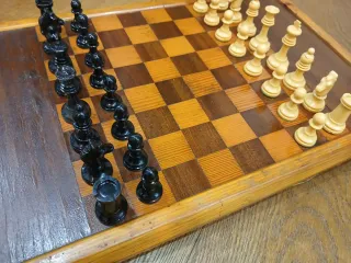 Ajedrez de madera