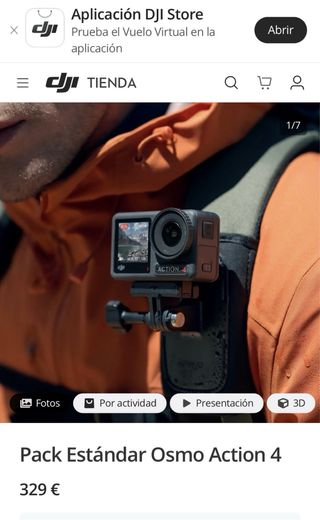 DJI Osmo Action 4 Cámara