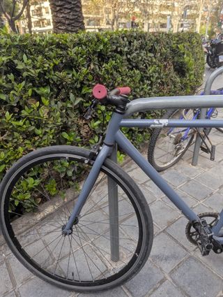 Bicicleta Fixie Gris
