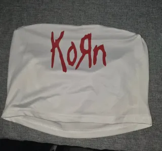 Top Korn Blanco Talla Única