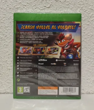 (NUEVO) CRASH TEAM RACING NITRO-FUELED XBOX