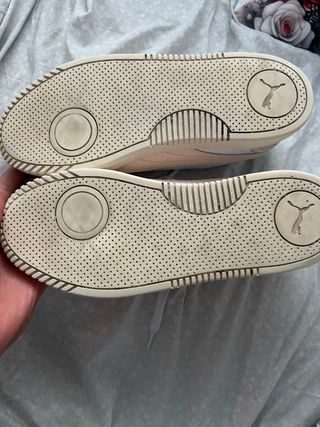 Zapatillas Puma Mujer Blancas/Beige