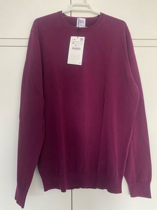 Jersey punto fino Zara Talla M