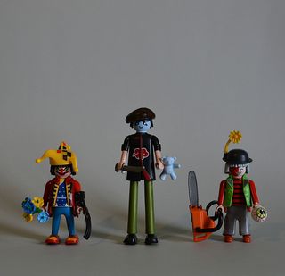 Playmobil 3 Payasos Halloween