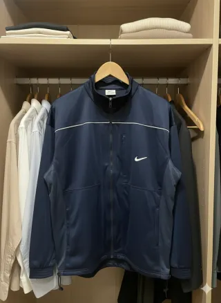 Giacca Nike Track Blu Navy Vintage Uomo XXXL