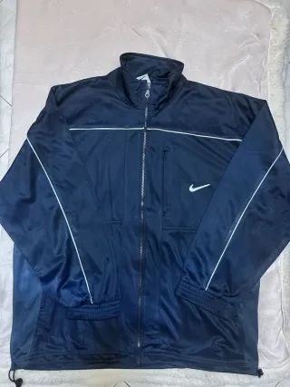 Giacca Nike Track Blu Navy Vintage Uomo XXXL