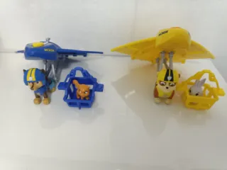 Patrulla Canina Ala Delta Chase y Rubble