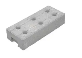 Base Hormigón Valla Obra 60x24 cm