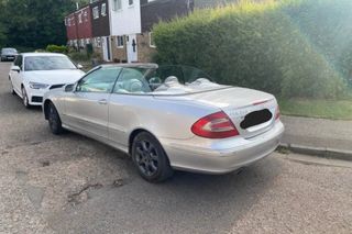 Mercedes CLK Descapotable Plata