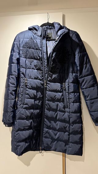 Parka Desigual azul mujer