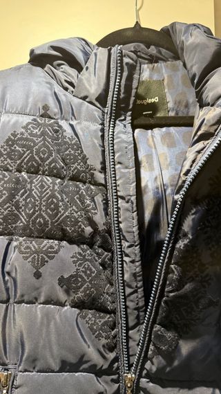 Parka Desigual azul mujer