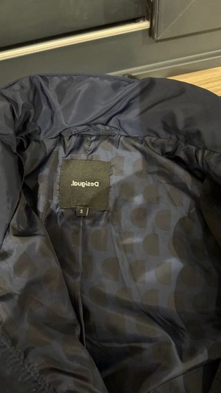 Parka Desigual azul mujer