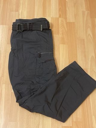 Pantalón senderismo Forclaz gris