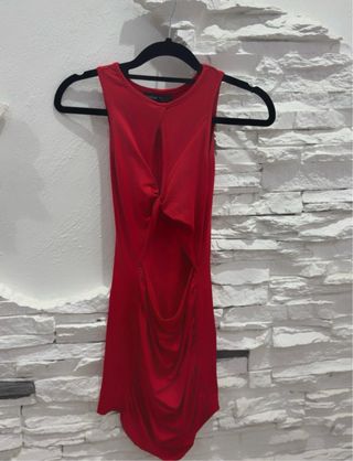 Vestido Mini Rojo Elástico