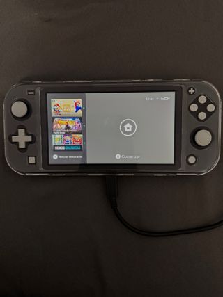 Nintendo Switch Lite Grigio + Custodia e Caricatore