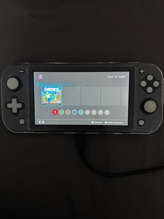 Nintendo Switch Lite Grigio + Custodia e Caricatore