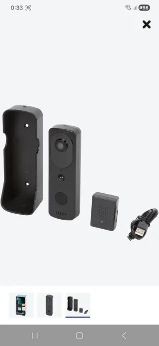 Videoportero LSC Smart Connect WiFi 1296p HD