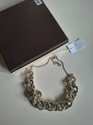 Vestopazzo Collana placcata Argento catena