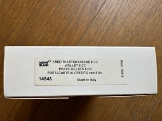 Cartera Montblanc Piel Negra