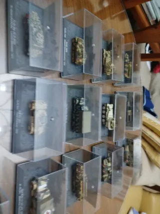 Modelli di carri armati WWII (15 unità)