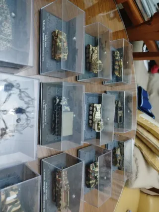 Modelli di carri armati WWII (15 unità)
