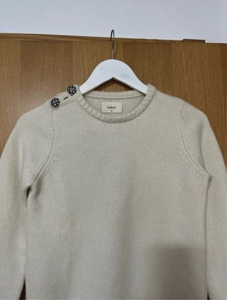 Jersey Ba&sh beige talla 0.