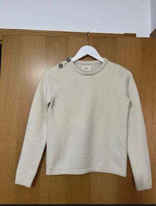 Jersey Ba&sh beige talla 0.