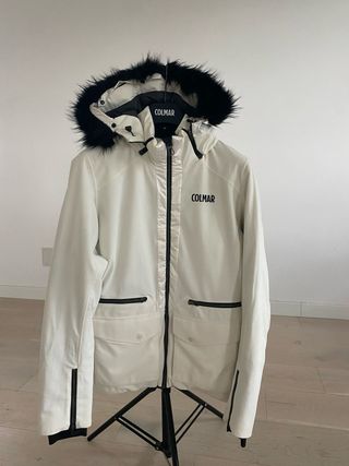 Chaqueta de esquí Colmar blanca mujer