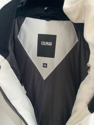 Chaqueta de esquí Colmar blanca mujer