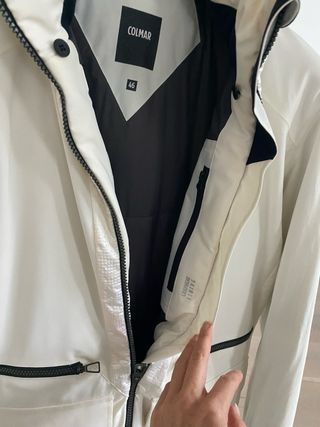 Chaqueta de esquí Colmar blanca mujer
