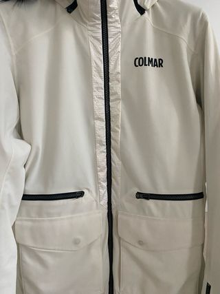 Chaqueta de esquí Colmar blanca mujer