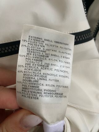 Chaqueta de esquí Colmar blanca mujer