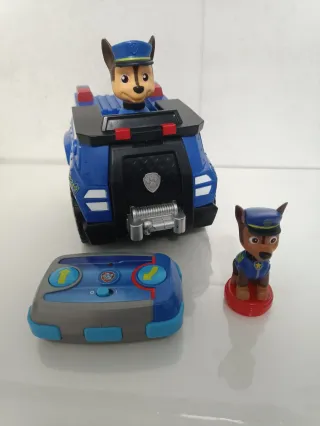 Coche RC Patrulla Canina con mando - Chase