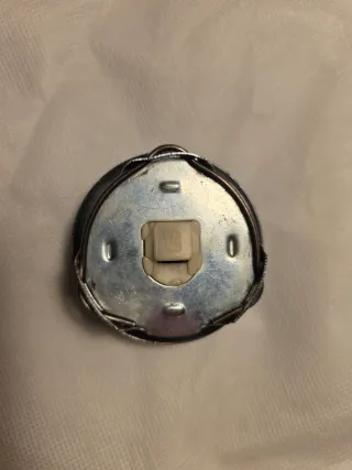 Pulsante Claxon Fiat 500 D F R originale epoca