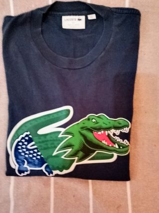 Camiseta Lacoste Cocodrilo Estampado