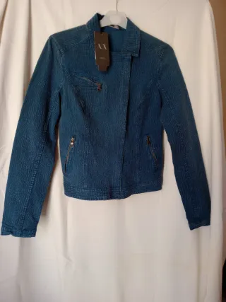 Chaqueta Armani Mujer Azul.