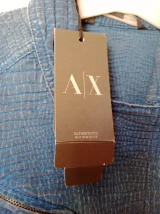 Chaqueta Armani Mujer Azul.