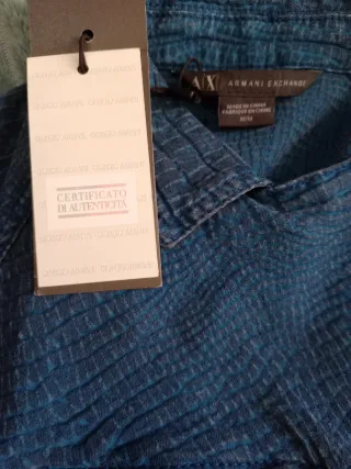 Chaqueta Armani Mujer Azul.