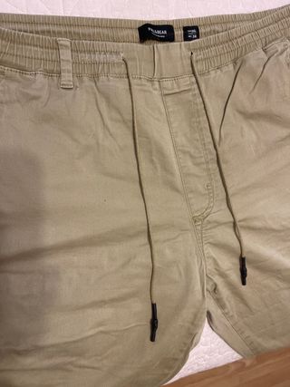 Pantalón Pull&Bear Beige Talla XXL