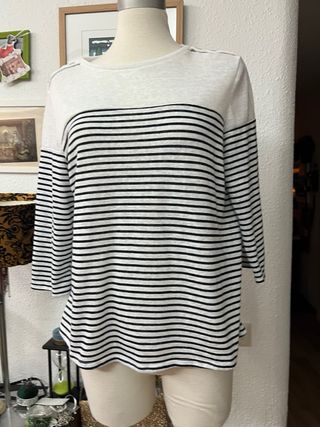 Camiseta Rayas Mujer Talla XXL