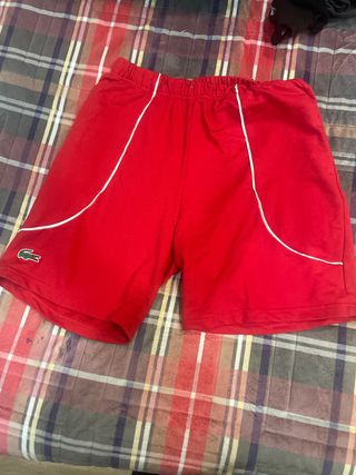 Chándal Lacoste Rojo Talla XL negocio precio