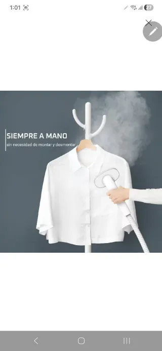 Plancha Vapor Vertical Rowenta Origin Home