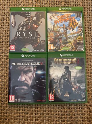 Pacchetto 4 giochi Xbox One: Ryse, Sunset, MGSV, Dead R