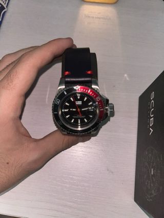 Relojes D.Franklin Negro y Rojo