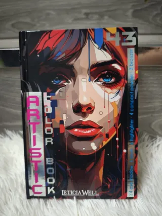 Paleta Maquillaje Jeticia Well Artistic Book 43