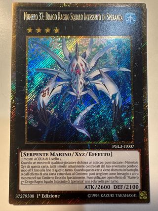 Numero 37 Yu Gi Oh NUOVA
