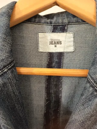 Gabardina vaquera azul